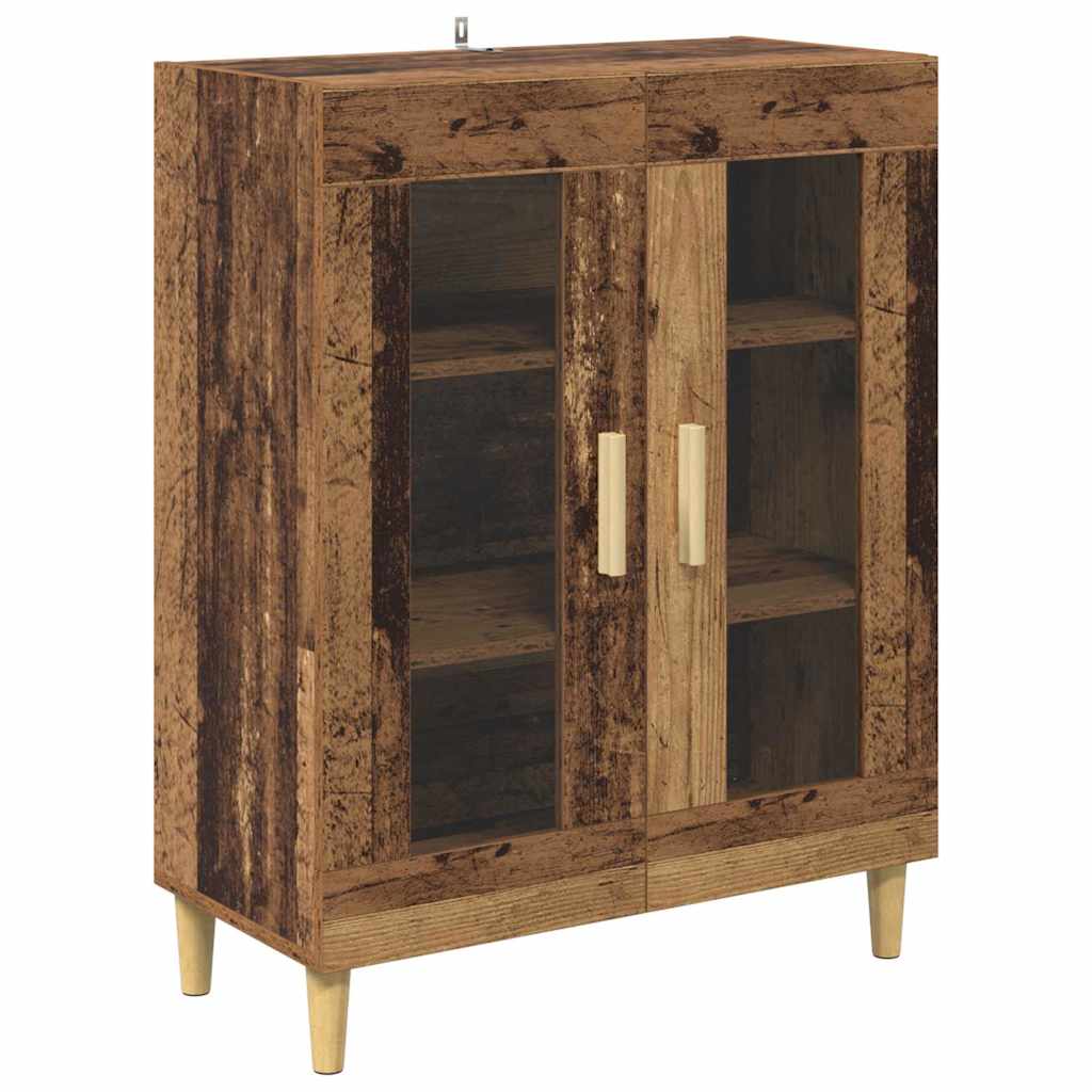 Vitrina Madera Vieja 69,5 x 34 x 90 cm Madera contrachapada