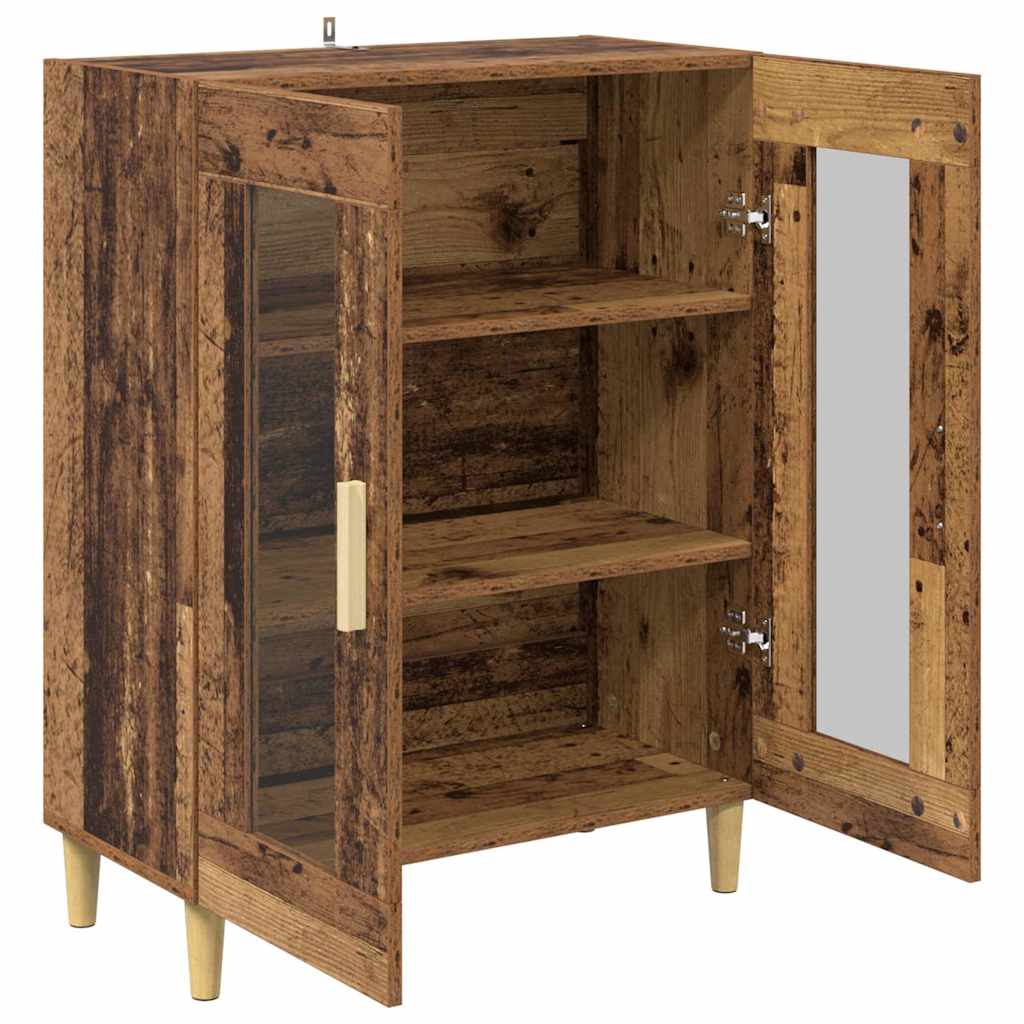 Vitrina Madera Vieja 69,5 x 34 x 90 cm Madera contrachapada
