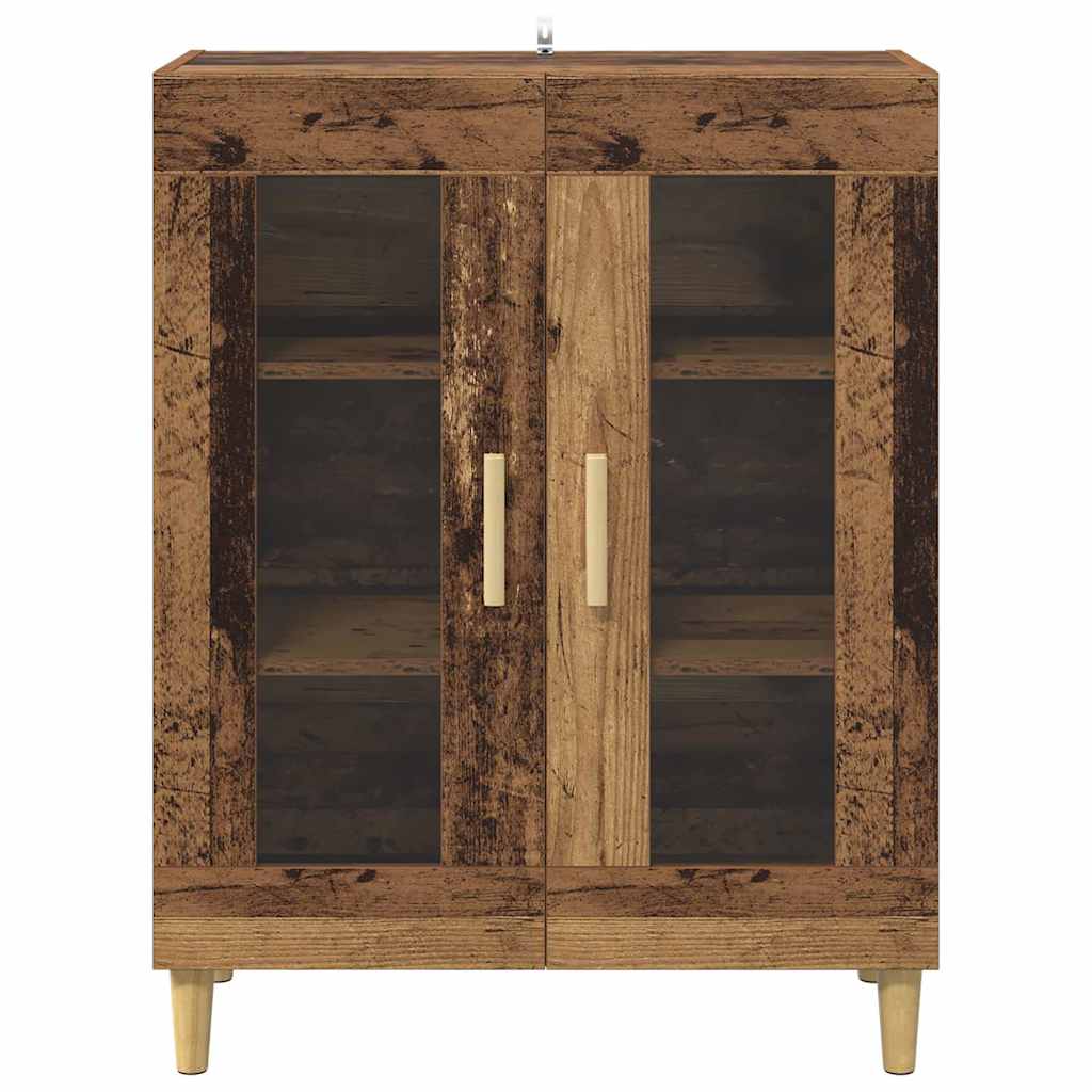 Vitrina Madera Vieja 69,5 x 34 x 90 cm Madera contrachapada