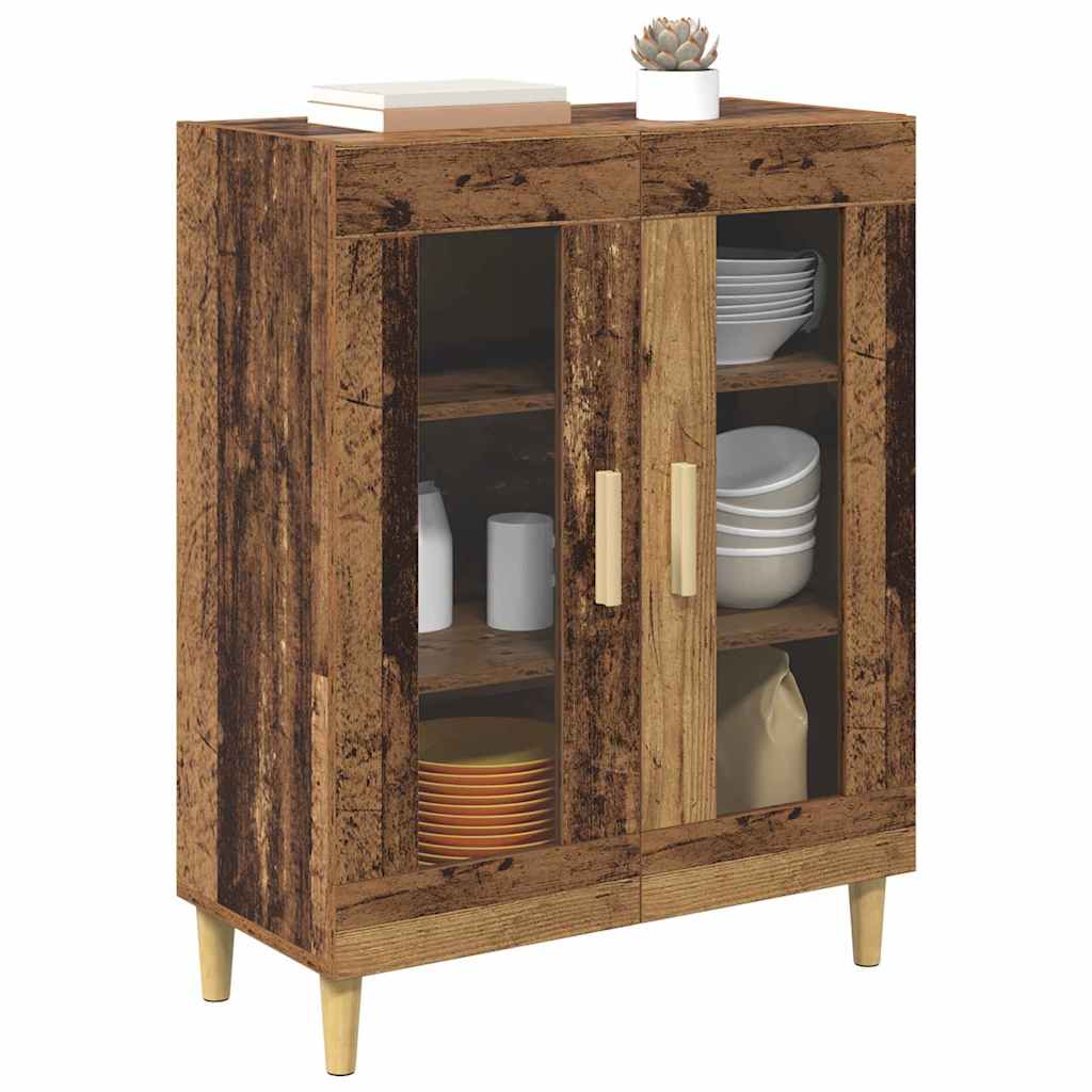 Vitrina Madera Vieja 69,5 x 34 x 90 cm Madera contrachapada