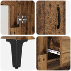 Vitrina con cajón Madera Vieja 69,5 x 34 x 90 cm