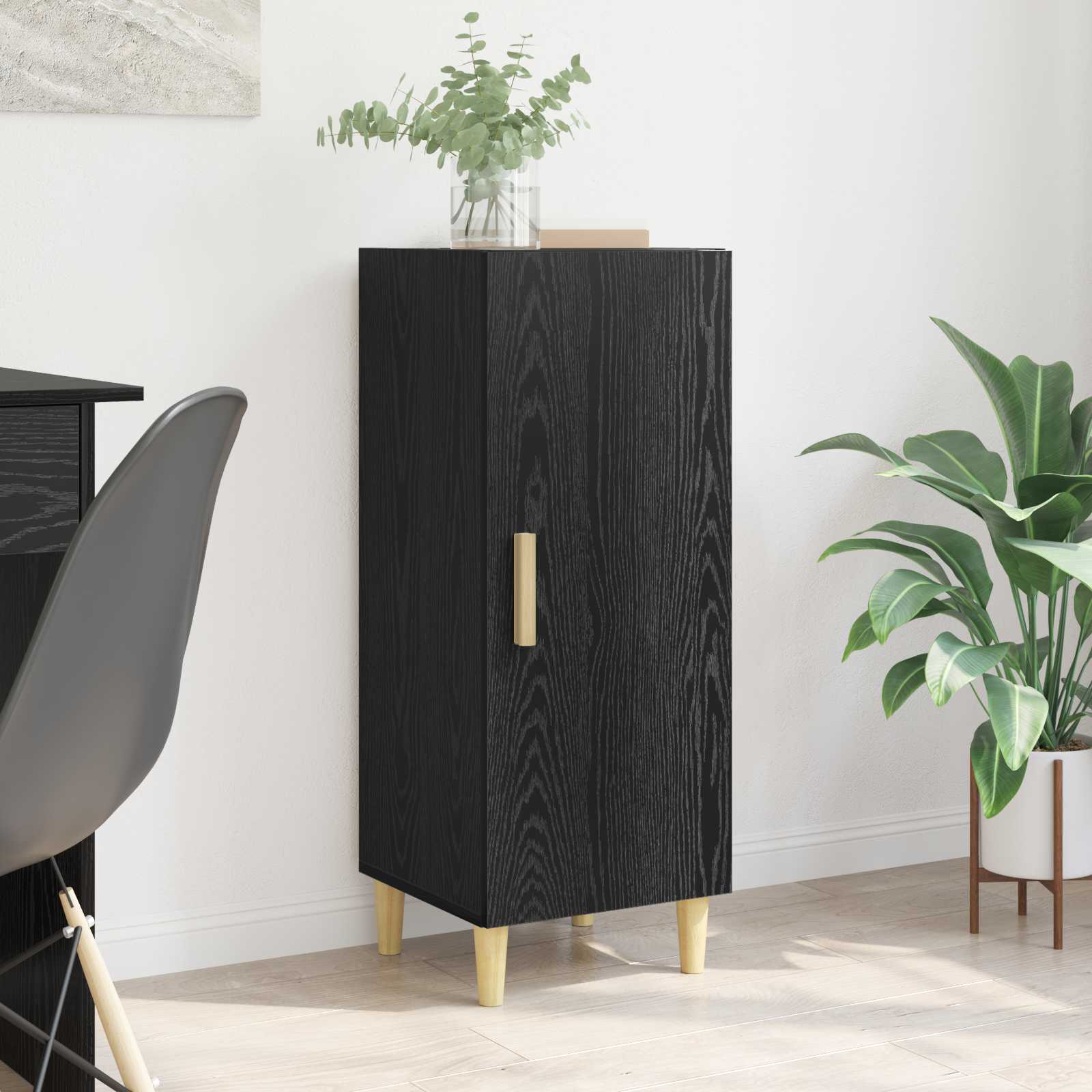 Sideboard Distressed wood 34.5 x 34 x 90 cm