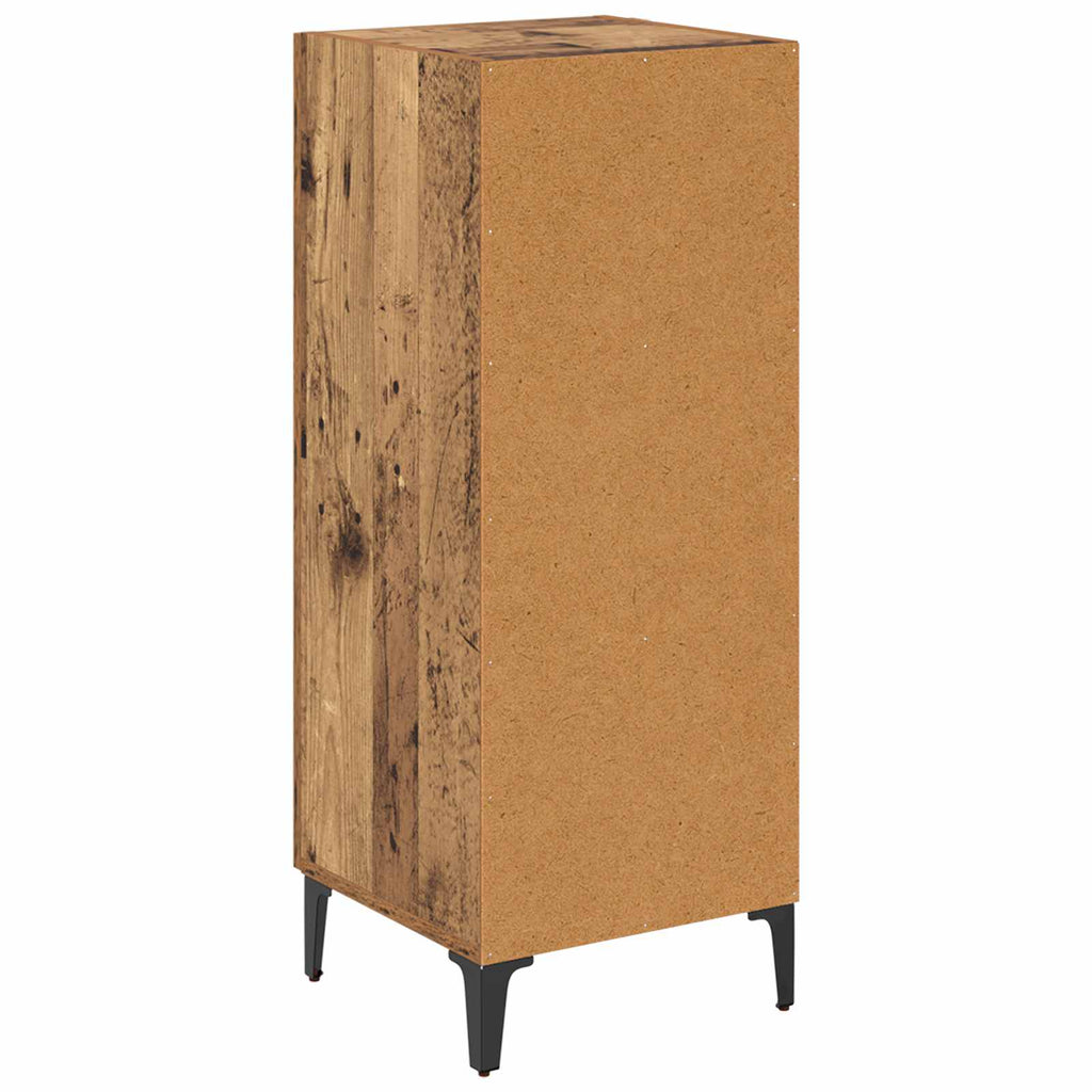 Aparador Madera vieja 34,5 x 34 x 90 cm Madera de ingeniería