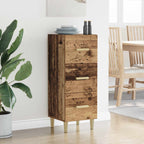 Vitrina Madera vieja 34.5 x 34 x 90 cm Madera contrachapada