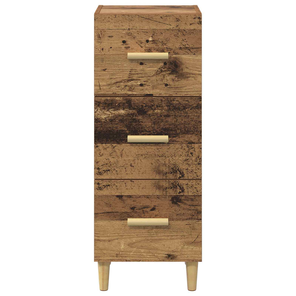 Vitrina Madera vieja 34.5 x 34 x 90 cm Madera contrachapada