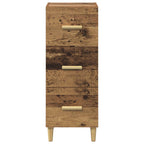 Vitrina Madera vieja 34.5 x 34 x 90 cm Madera contrachapada
