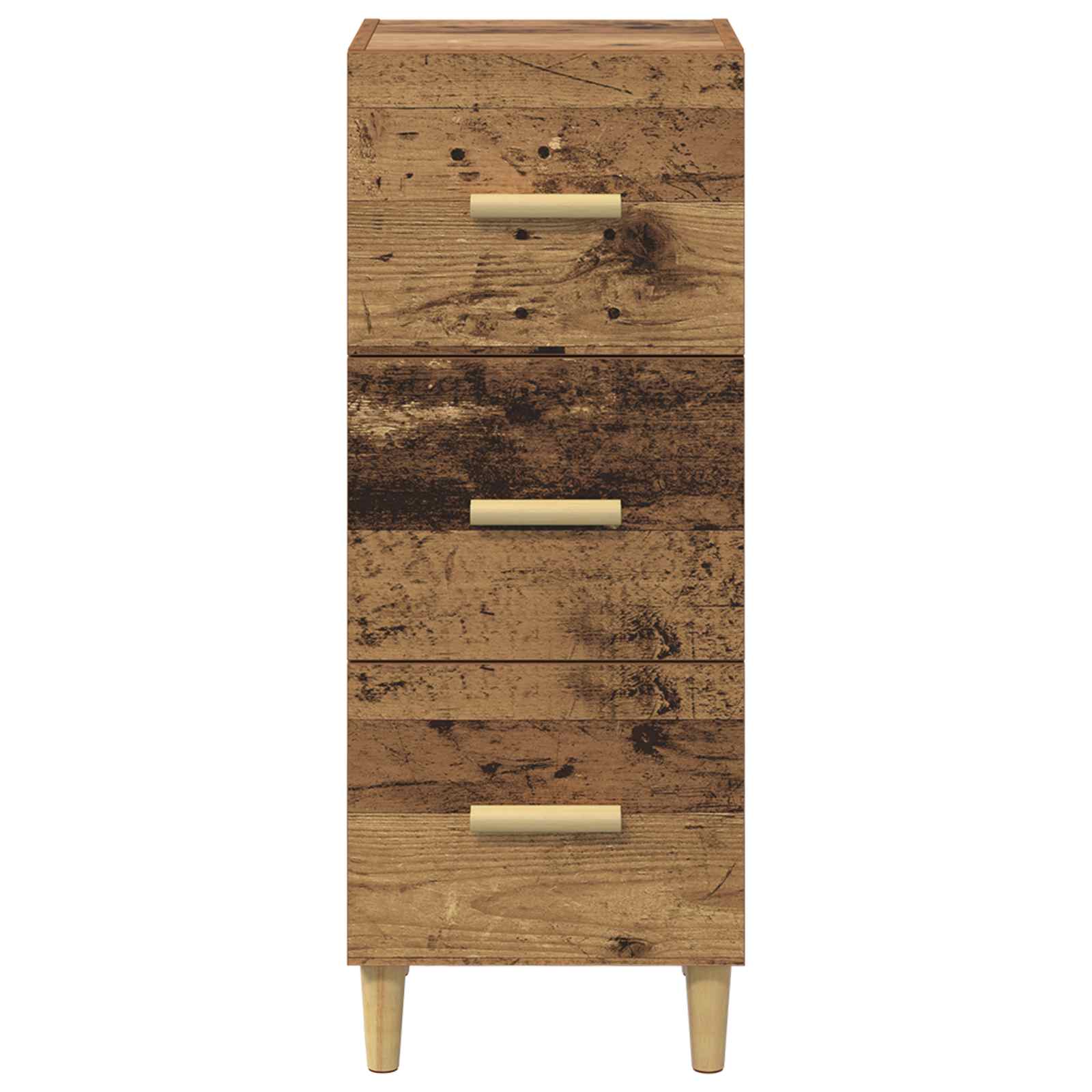 Vitrina Madera vieja 34.5 x 34 x 90 cm Madera contrachapada