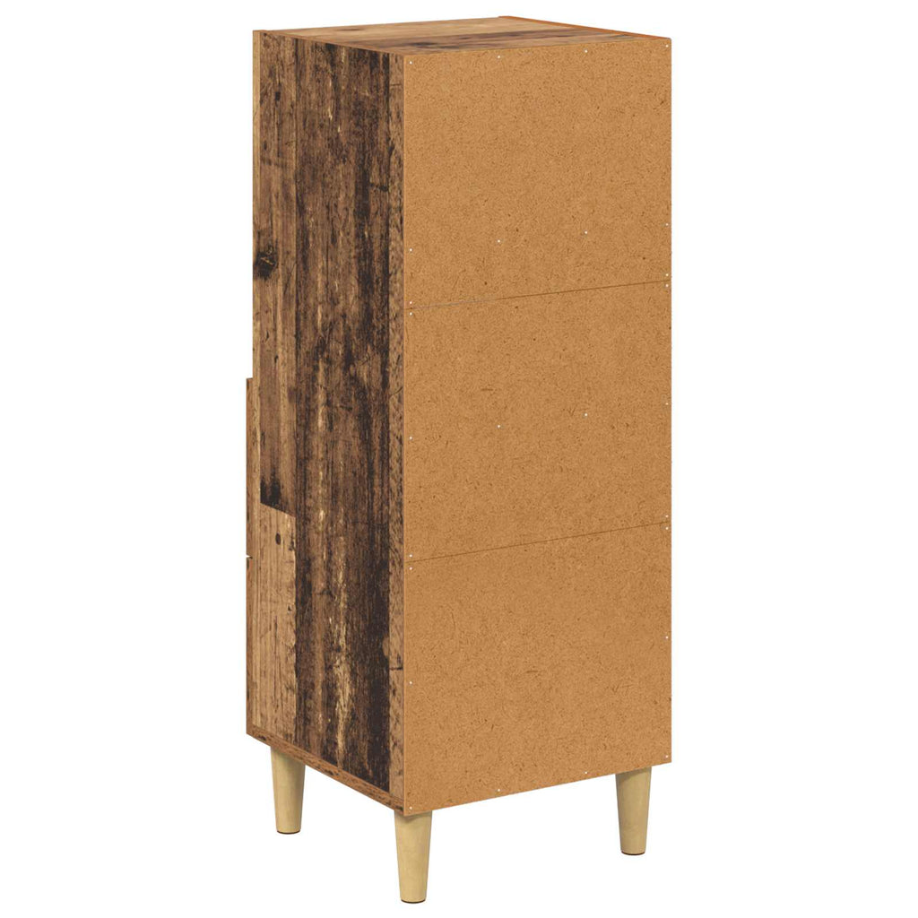 Vitrina Madera vieja 34 x 34.5 x 90 cm Madera contrachapada