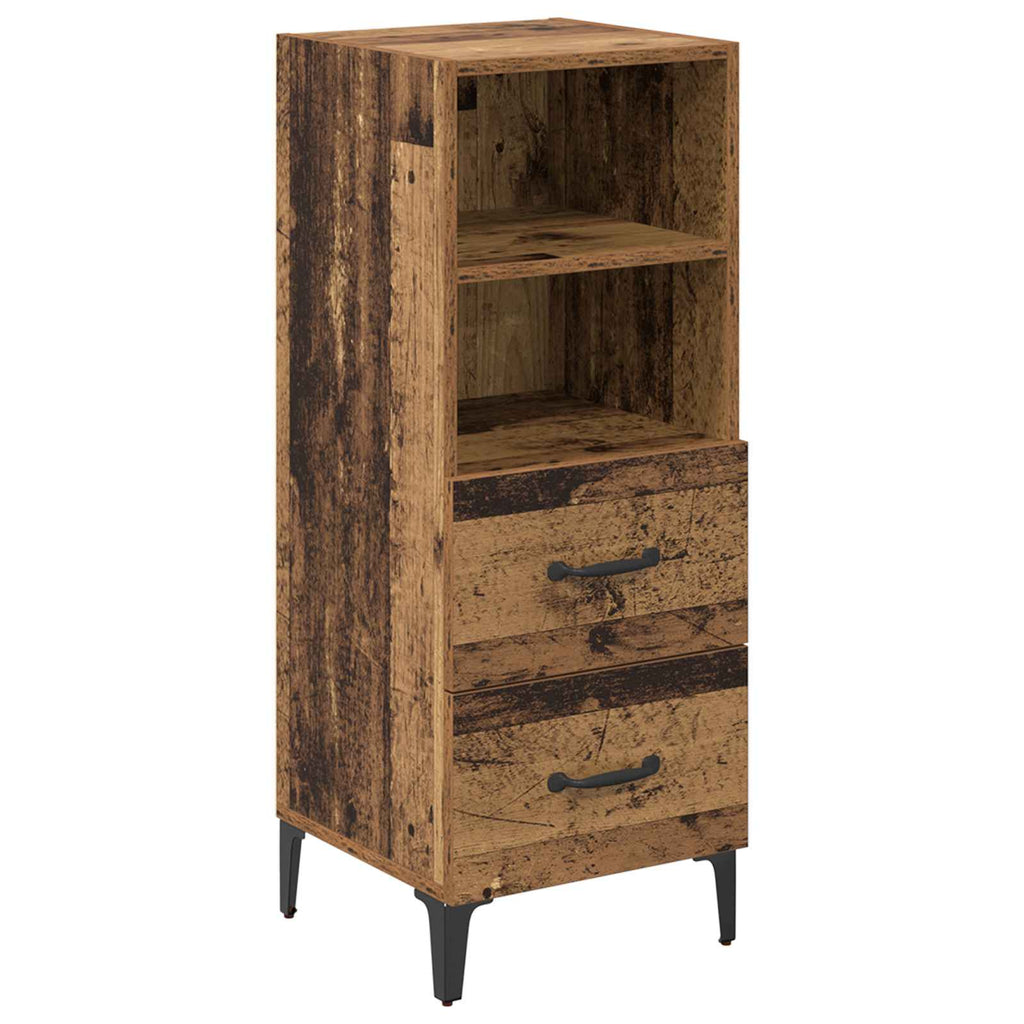 Vitrina Madera vieja 34 x 34.5 x 90 cm Madera contrachapada