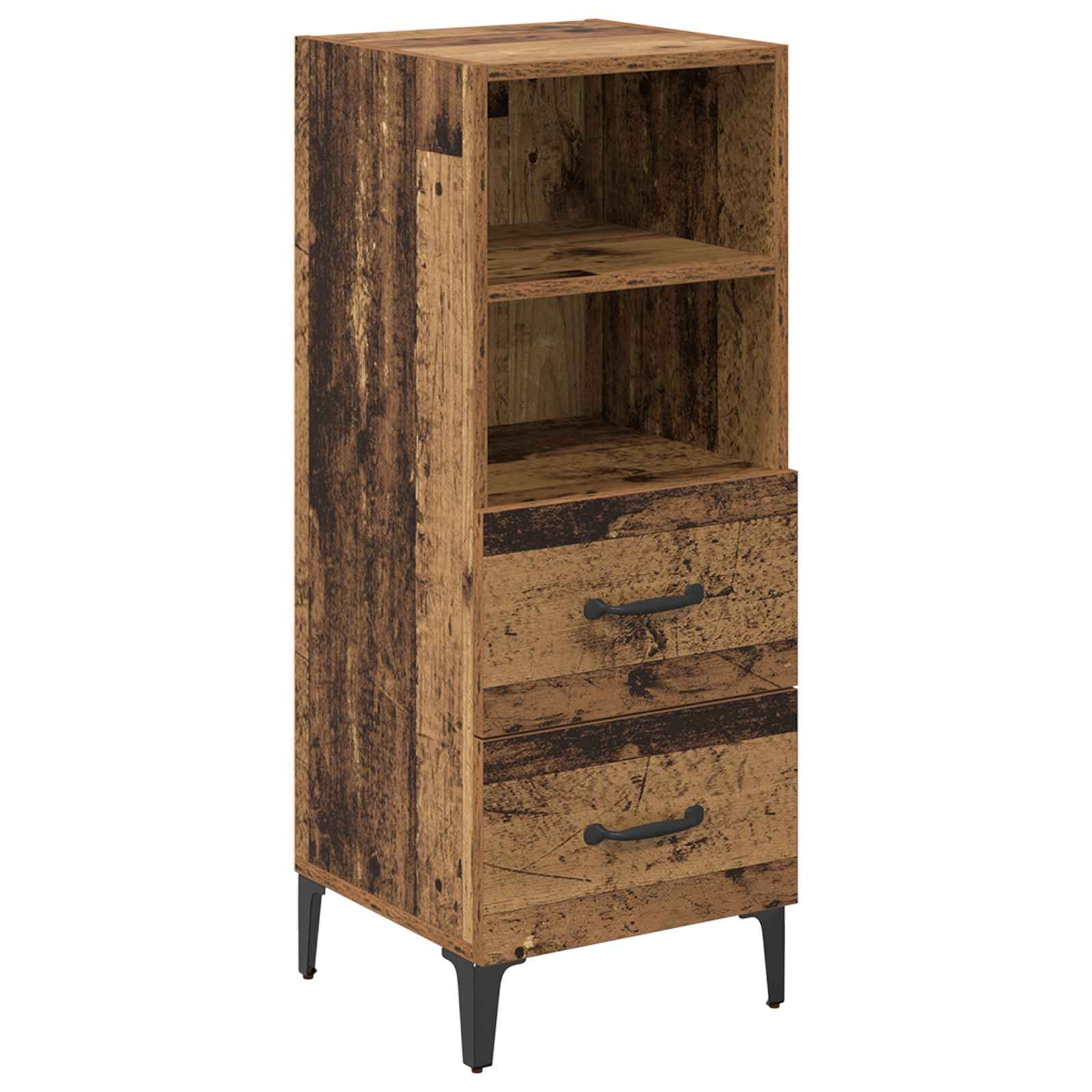 Vitrina Madera vieja 34 x 34.5 x 90 cm Madera contrachapada