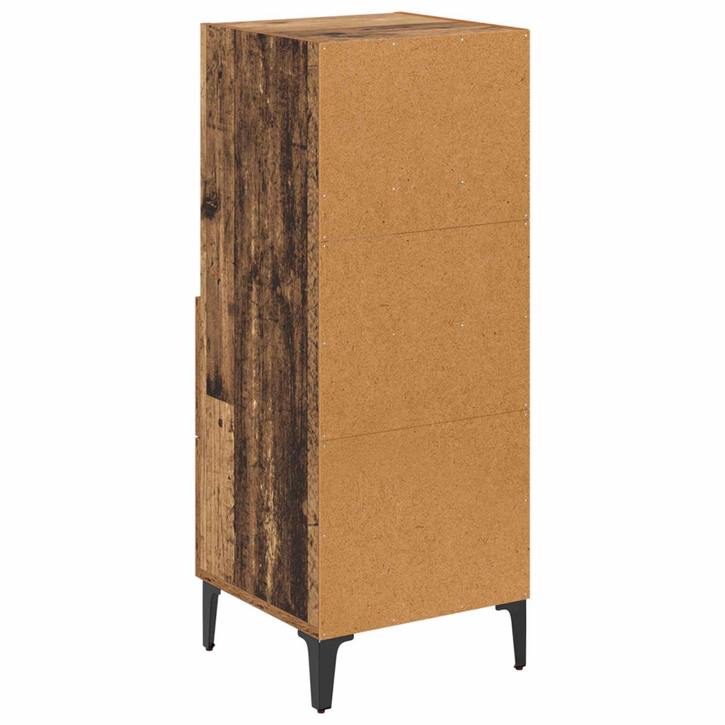 Vitrina Madera vieja 34 x 34.5 x 90 cm Madera contrachapada