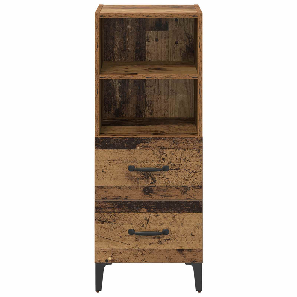 Vitrina Madera vieja 34 x 34.5 x 90 cm Madera contrachapada