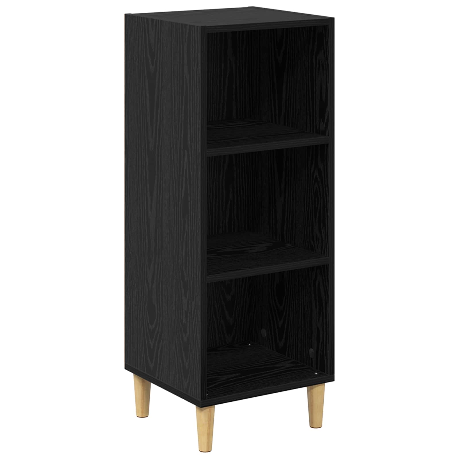 Aparador Roble Negro 34,5 x 32,5 x 90 cm Madera de ingeniería