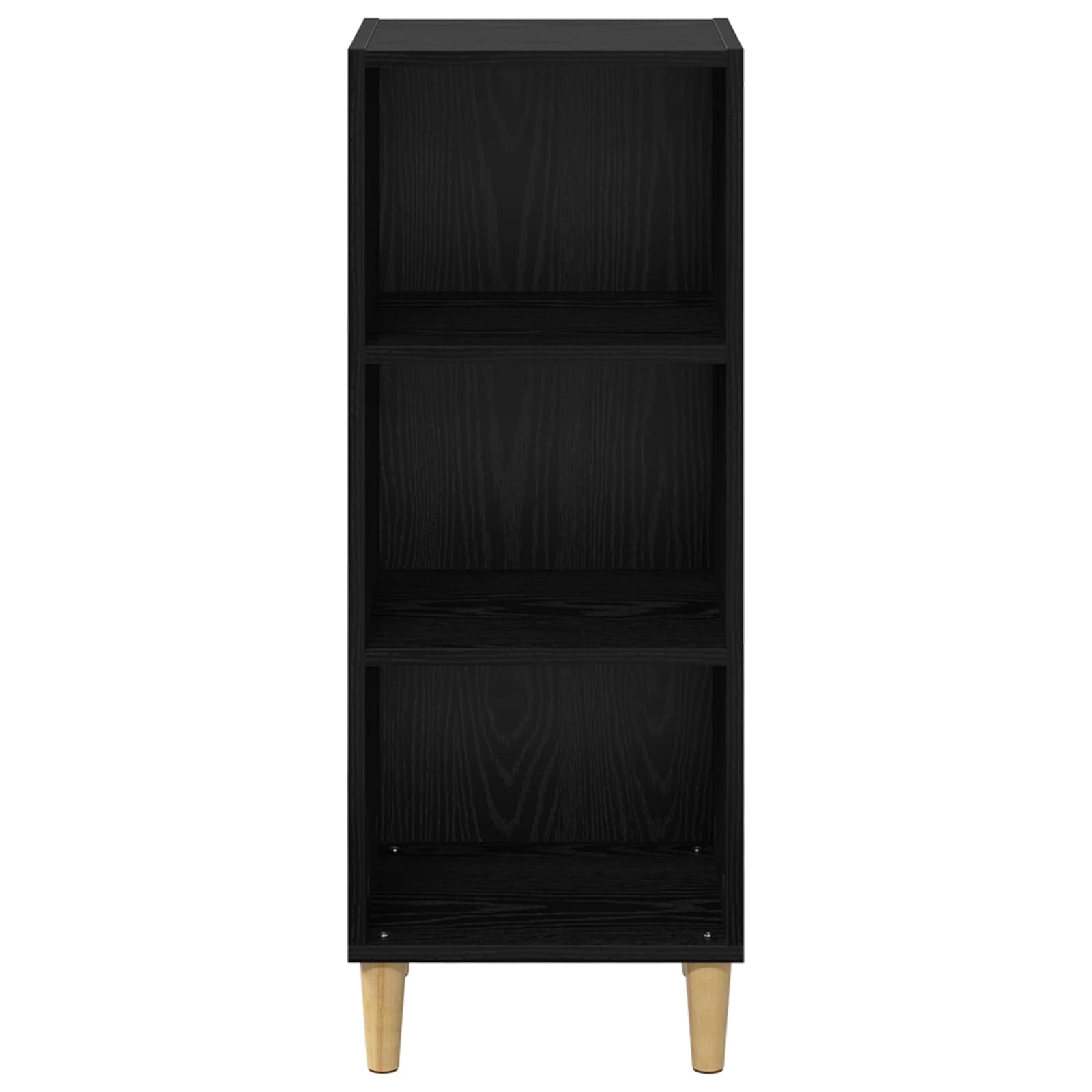 Aparador Roble Negro 34,5 x 32,5 x 90 cm Madera de ingeniería
