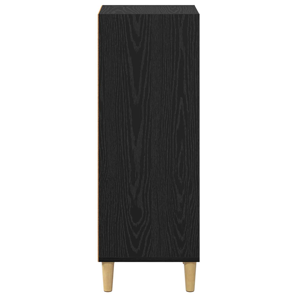 Aparador Roble Negro 34,5 x 32,5 x 90 cm Madera de ingeniería