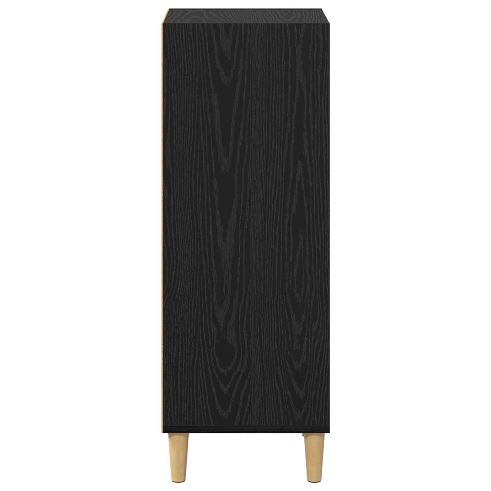 Aparador Roble Negro 34,5 x 32,5 x 90 cm Madera de ingeniería