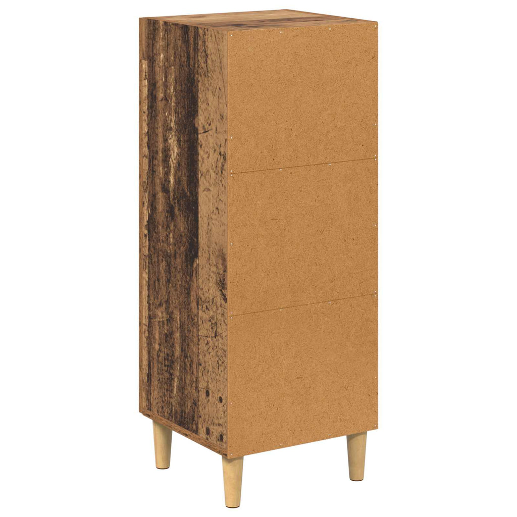 Aparador Madera vieja 34.5 x 32.5 x 90 cm Madera de ingeniería