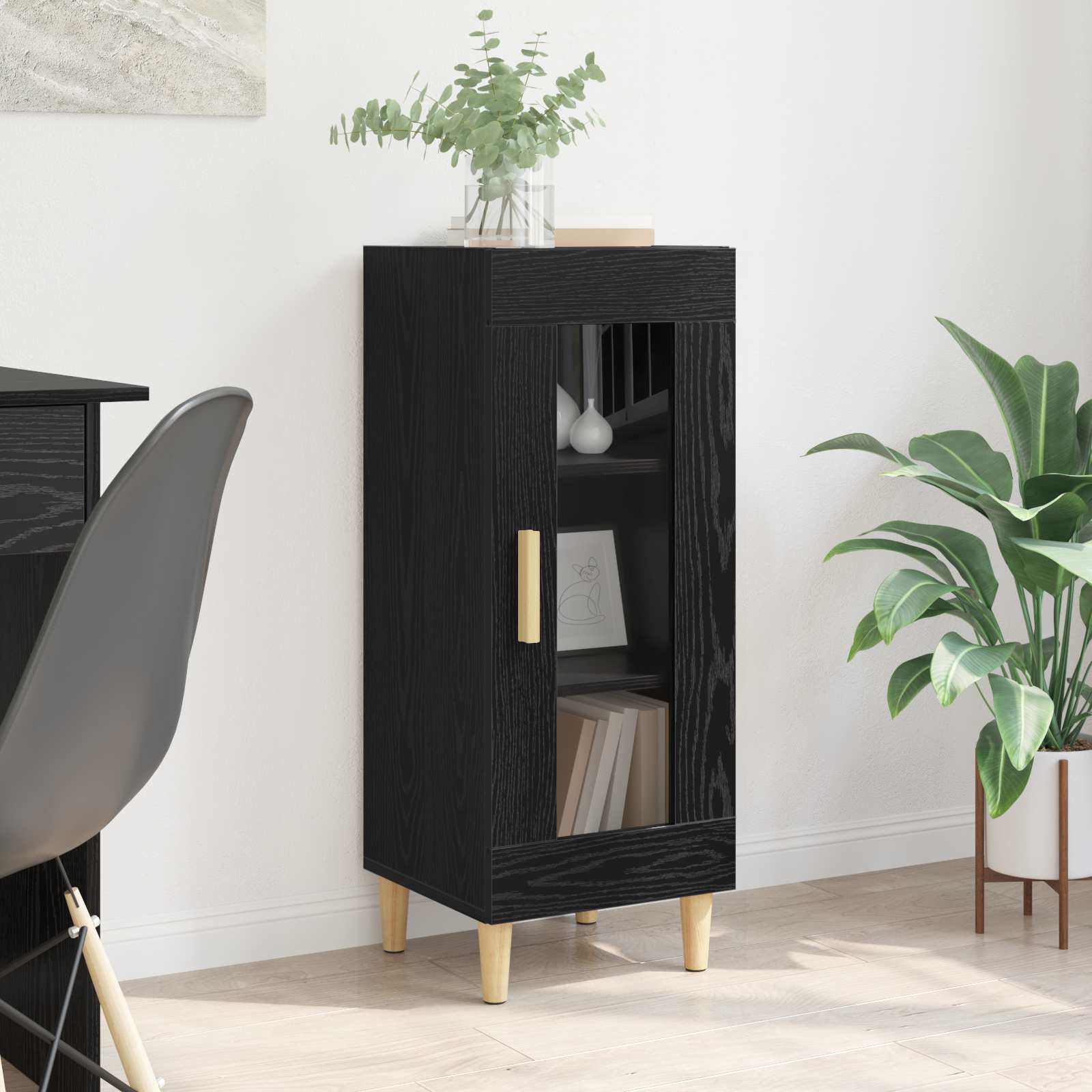 Sideboard Old wood 34.5 x 32.5 x 90 cm Engineered wood