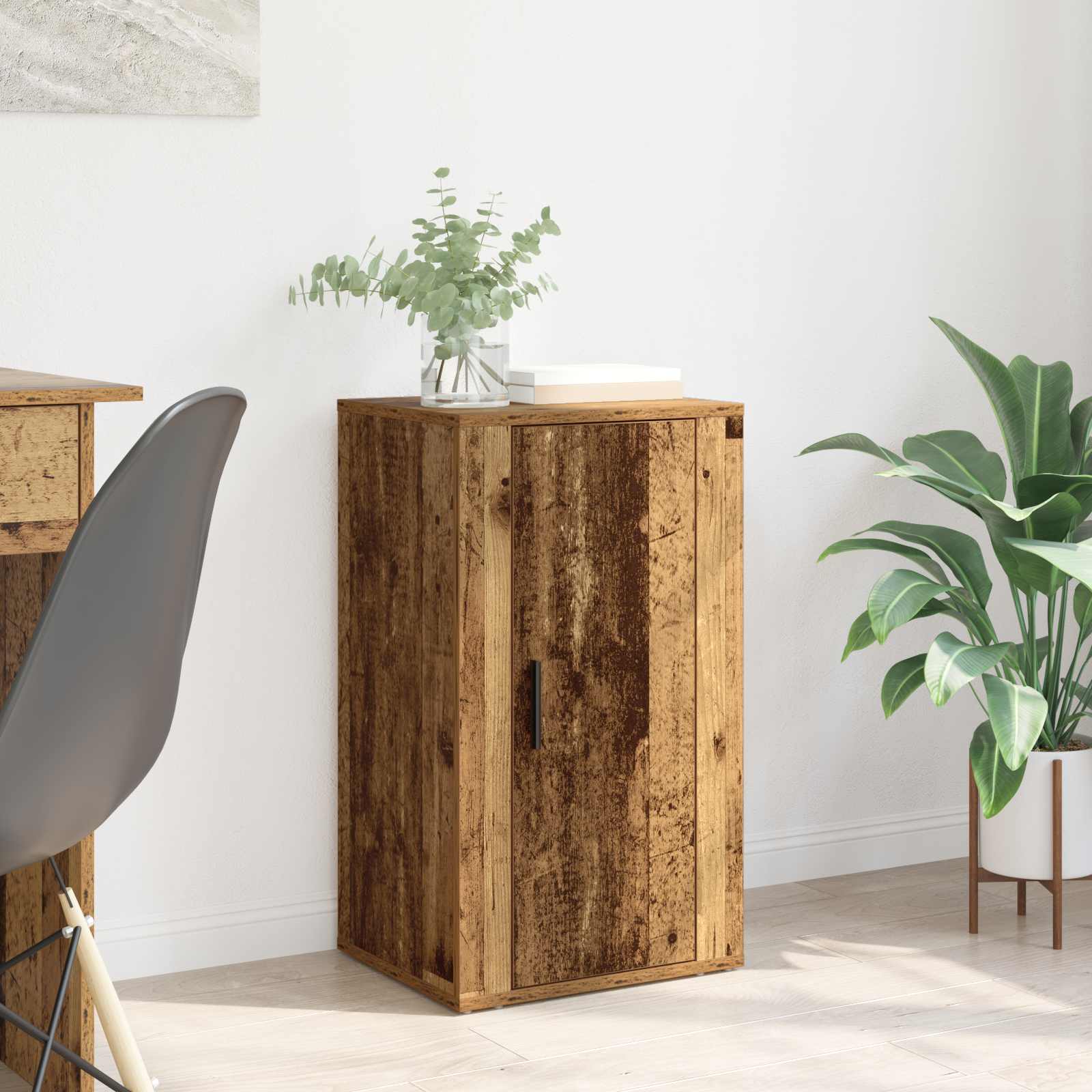 Vitrina Madera vieja 40 x 33 x 70 cm Madera contrachapada