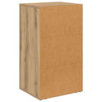 Vitrina Roble artesanal 40 x 33 x 70 cm Madera contrachapada