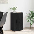 Vitrina Roble Negro 40 x 33 x 70 cm Madera contrachapada