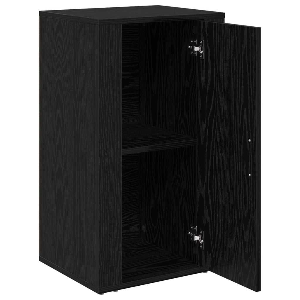 Vitrina Roble Negro 40 x 33 x 70 cm Madera contrachapada