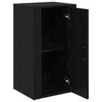 Vitrina Roble Negro 40 x 33 x 70 cm Madera contrachapada