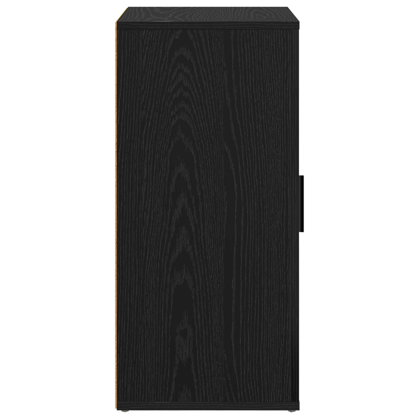Vitrina Roble Negro 40 x 33 x 70 cm Madera contrachapada