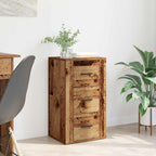Vitrina Madera vieja 40 x 33 x 70 cm Madera contrachapada
