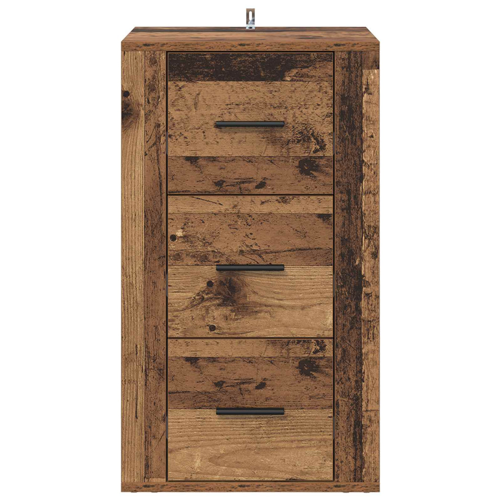 Vitrina Madera vieja 40 x 33 x 70 cm Madera contrachapada