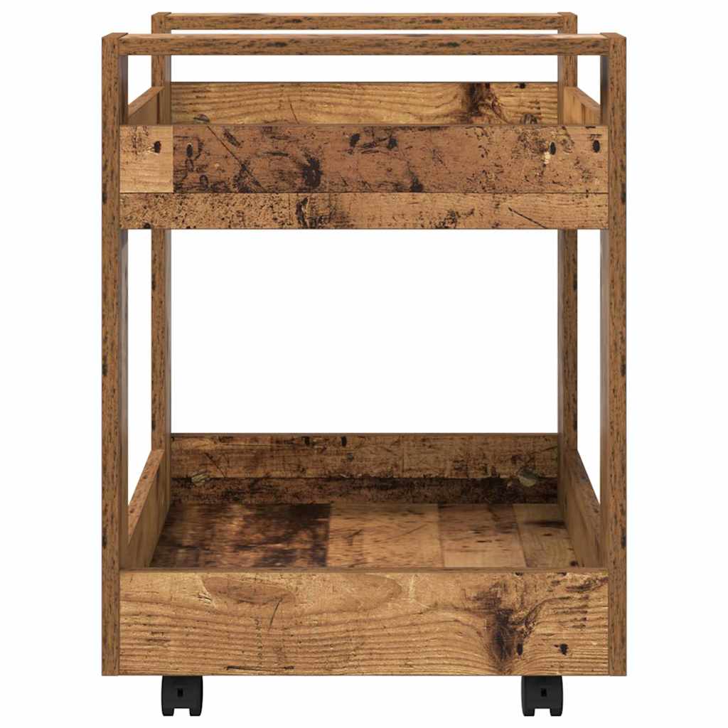 Carro de Escritorio Madera Vieja 60 x 45 x 60 cm