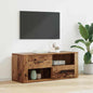 TV Cabinet with Drawer Old Wood 100 x 35 x 40 cm