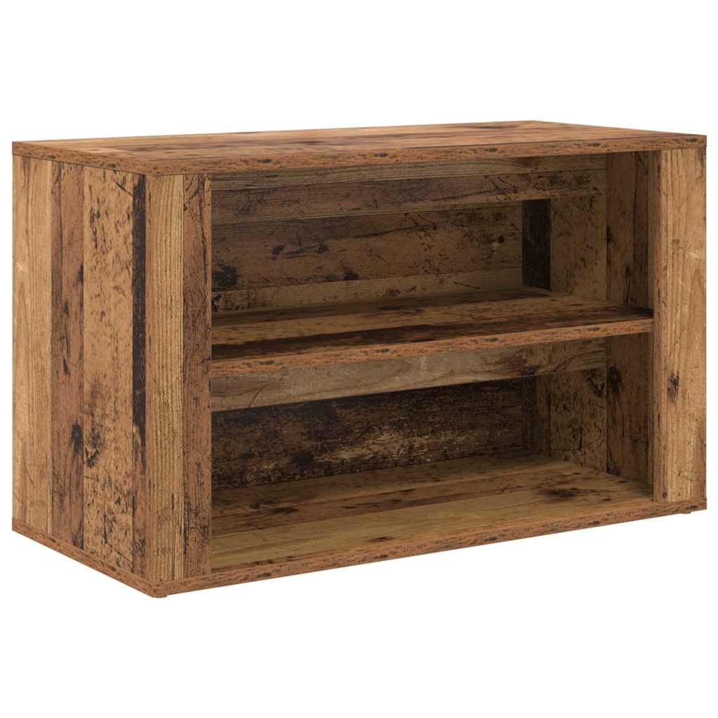 Zapatero Madera vieja 75 x 35 x 45 cm Madera contrachapada