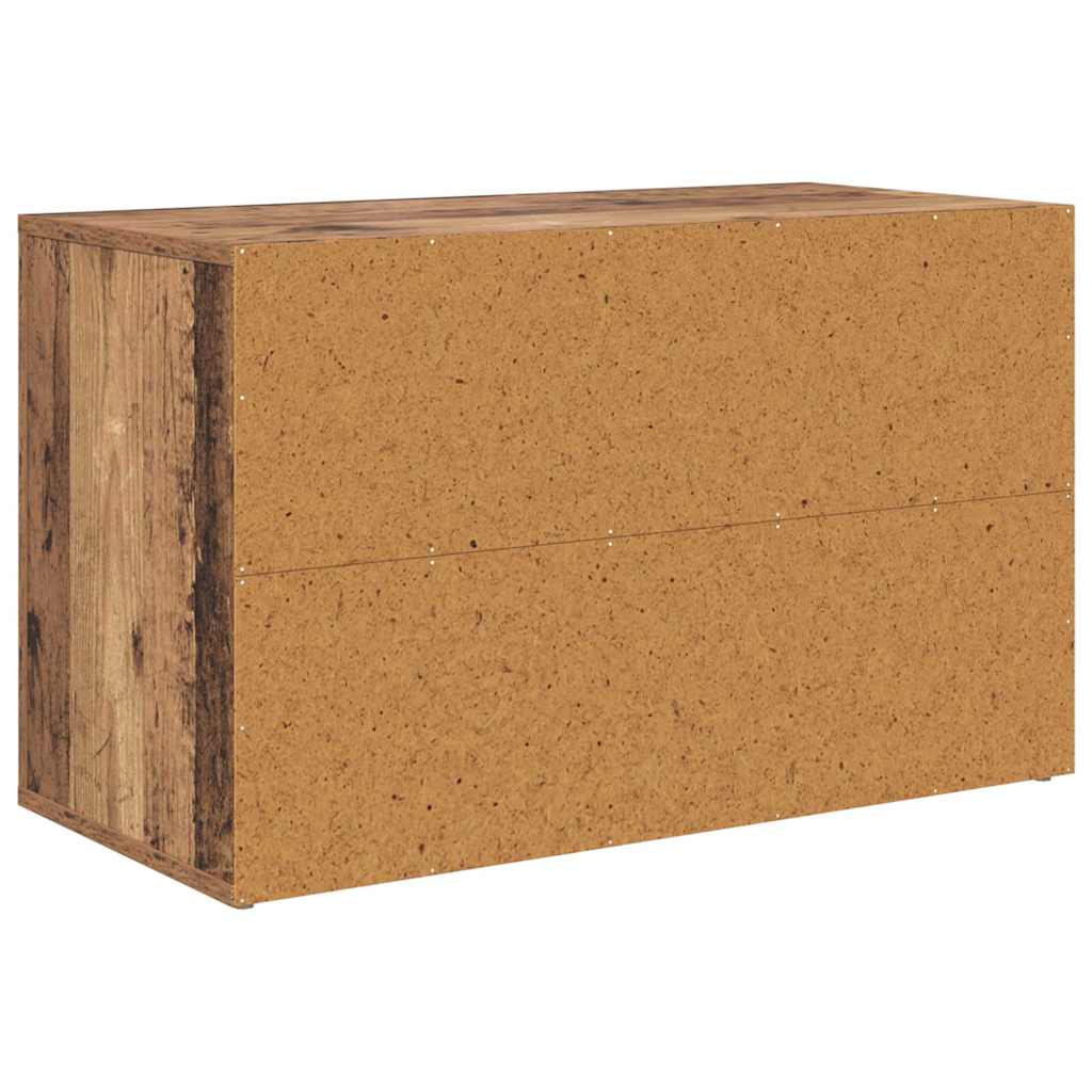 Zapatero Madera vieja 75 x 35 x 45 cm Madera contrachapada