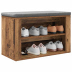 Zapatero Madera vieja 75 x 35 x 45 cm Madera contrachapada