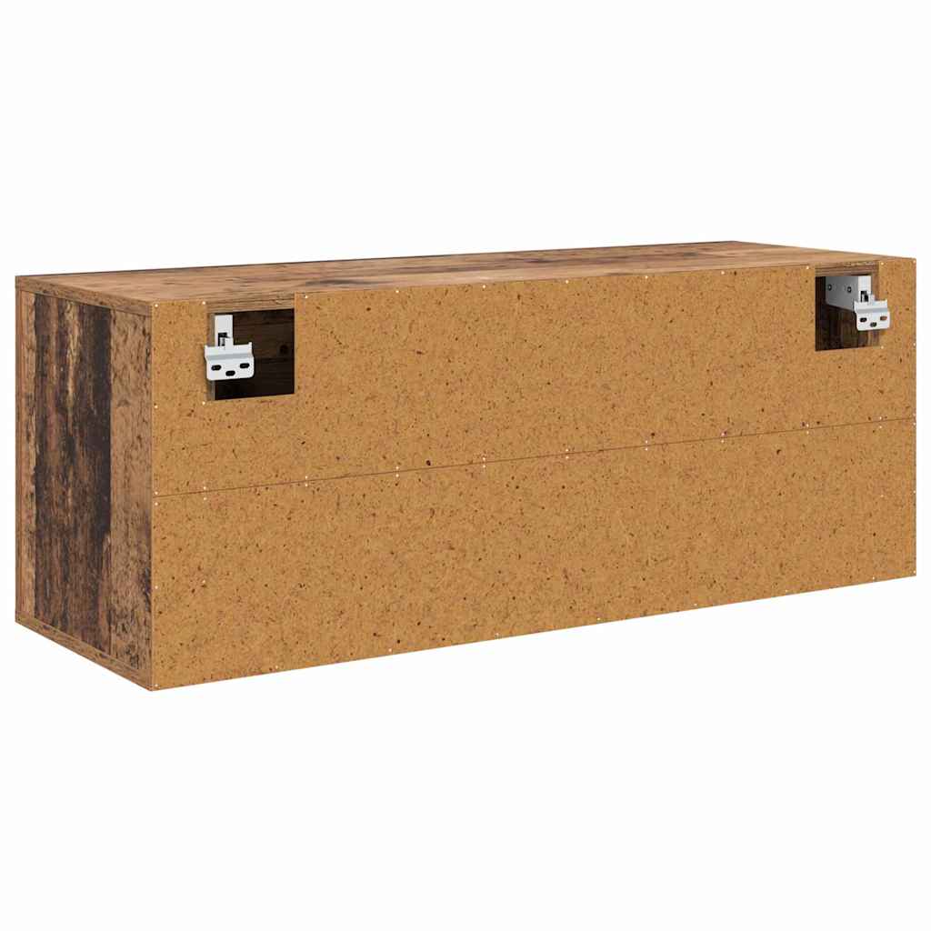 Armario para Zapatos con estante Madera vieja 100 x 35 x 38 cm