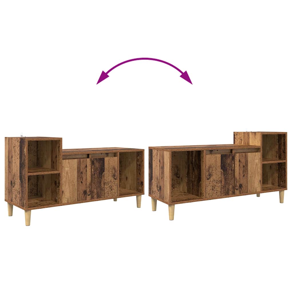 Gabinete de TV Madera Vieja 100 x 35 x 55 cm