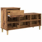 Armario Zapatero con cajón Madera vieja 102 x 36 x 60 cm
