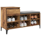 Armario para Zapatos con cajón Madera vieja 102 x 36 x 60 cm