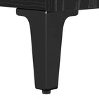 Mesa de Café Roble Negro 90 x 49 x 45 cm Madera de ingeniería