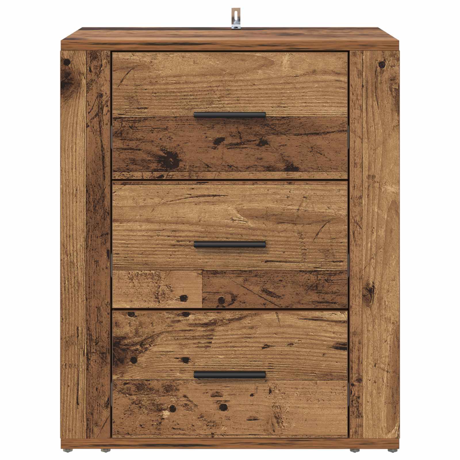 Armario de Noche con cajón Madera vieja 35 x 50 x 60 cm
