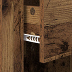Armario de Noche con cajón Madera vieja 35 x 50 x 60 cm