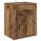Armario de Noche con cajón Madera vieja 35 x 50 x 60 cm