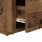Armario de Noche con cajón Madera vieja 35 x 60 x 50 cm
