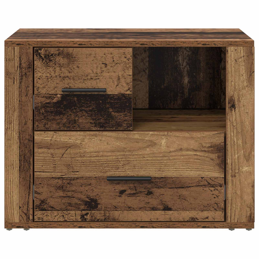 Armario de Noche con cajón Madera vieja 35 x 60 x 50 cm