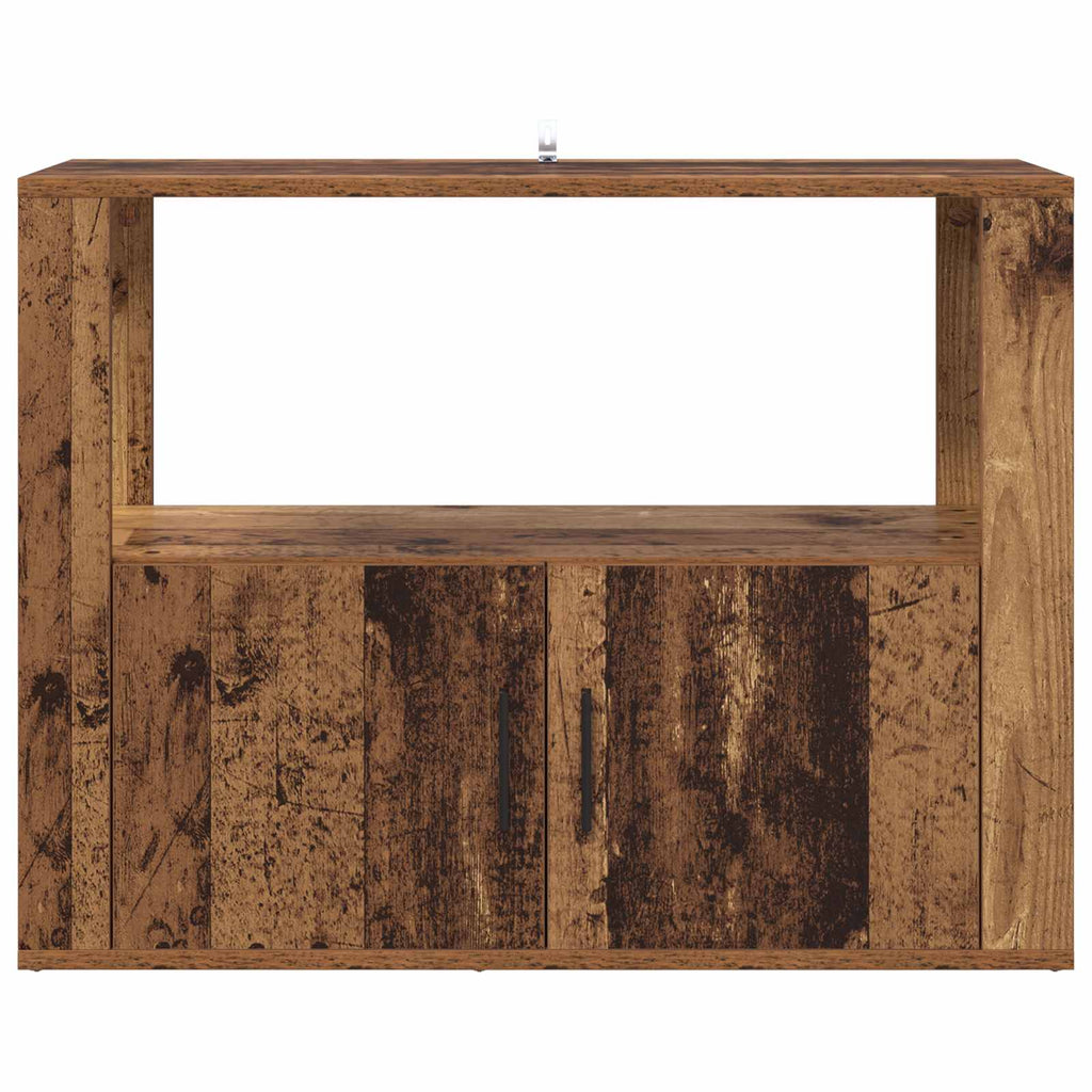 Vitrina Madera vieja 80 x 30 x 60 cm Madera contrachapada
