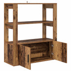 Vitrina Madera vieja 30 x 80 x 90 cm Madera contrachapada