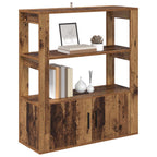 Vitrina Madera vieja 30 x 80 x 90 cm Madera contrachapada