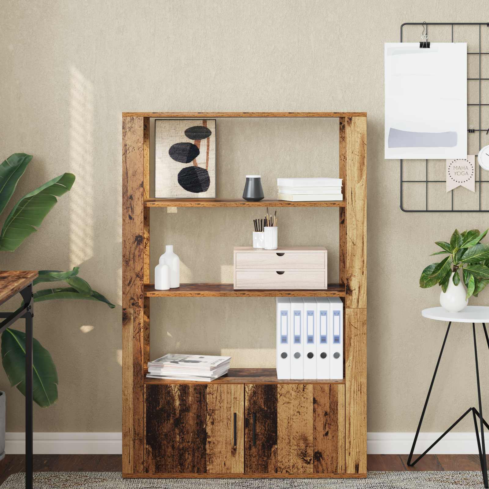 Vitrina Madera vieja 30 x 80 x 119.5 cm Madera contrachapada