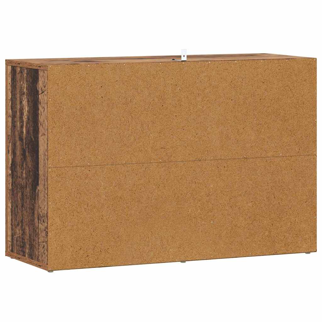 Vitrina Madera Vieja 80 x 30 x 53 cm Madera contrachapada